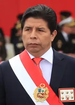 Pedro Castillo(2021–2022) (1969-10-19) 19 October 1969 (age 56)