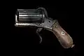 Cohen-Blind's 6-shot Lefaucheux Pepperbox-Revolver