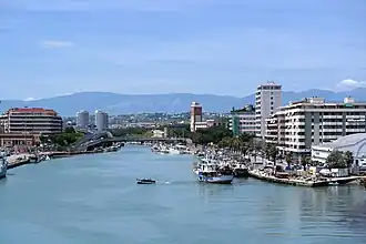 Mouth of the Aterno-Pescara river, Pescara.