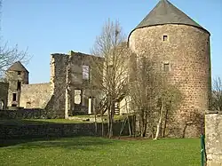 Pettingen Castle near Mersch.