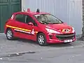 Peugeot 308 light car of