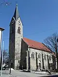 Saint Anne parish church, Neuschönau — a Cultural Heritage monument.