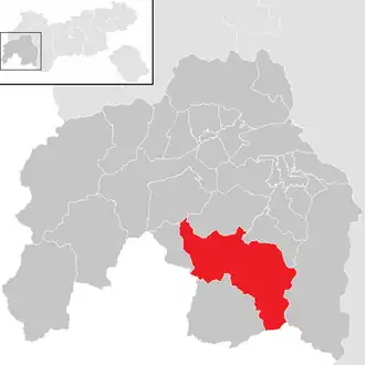 Location in the district
