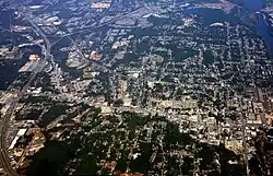 Aerial view of Phenix City (2009)