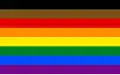 Philadelphia, United States  People of color pride flag