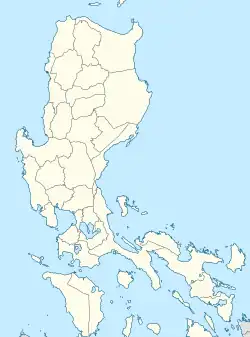 CRK/RPLC is located in Luzon