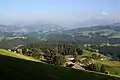 View from the Chuderhüsi observation tower above Würzbrunnen