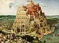 The Tower of Babel, 1563, oil on board