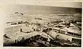 The site of the future port in 1933-34 with the Orient Fair and Cafe Galina