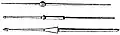 Pila (one pilum, several pila) were spears used by Roman armies
