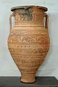A pithos from Crete, ca. 675 BC; Louvre