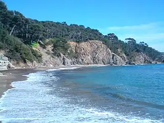 Bonneterres Beach, in Le Pradet