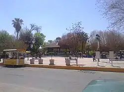 The main square of Gómez Palacio
