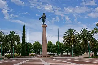 Artigas square, Fray Bentos.