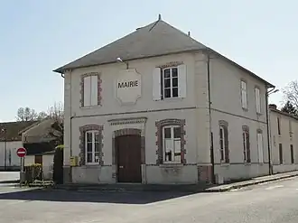 The town hall in Pocancy