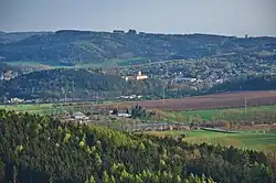 View from the north