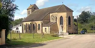 The church of Nativité-de-Saint-Jean-Baptiste in Pont-du-Bois