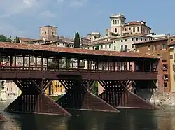 Ponte degli Alpini in Bassano del Grappa.