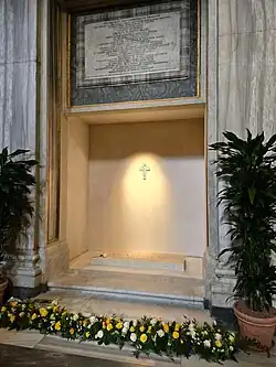 Tomb of Pope Francis