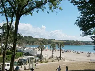 The beach at Port-Manec'h
