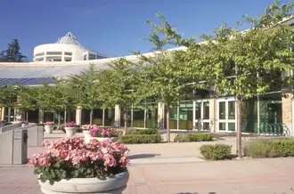 The city hall and library in Port Moody