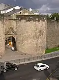 The Porta de San Pedro, one of the five original Roman gates