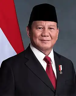 IndonesiaPrabowo Subianto,President