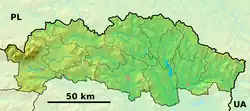 Stakčín is located in Prešov Region