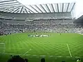 Inside Newcastle United's stadium, St James' Park