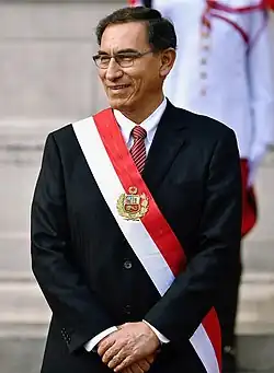 Martín Vizcarra(2018-2020) (1963-03-22) 22 March 1963 (age 63)