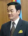 2nd President Natsagiin Bagabandi