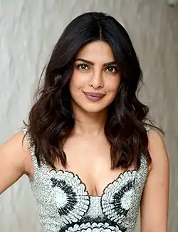 Priyanka Chopra looking away from the camera