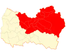 Location in the O'Higgins Region