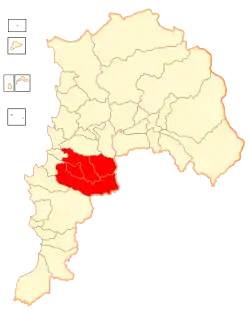 Location in the Valparaíso Region