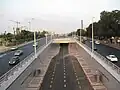 Bus-only lane in Petah Tikva