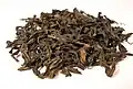 Dried Oolong tea leaves