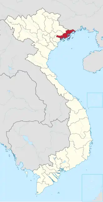 Quảng Ninh province in Vietnam