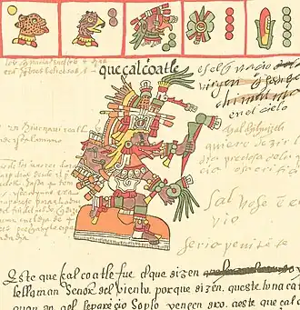 Quetzalcoatl in the Codex Telleriano-Remensis