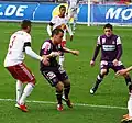 Milan Dudic at work vs. FK Austria Wien