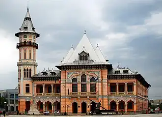 The Communal Palace in Buzău