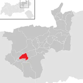 Location in the district
