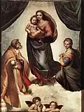 Raphael, Sistine Madonna, Dresden