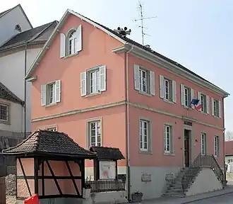 The town hall of Rantzwiller