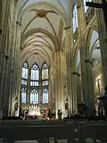 Regensburg Cathedral in Germany looks as if there it lots of space inside.
