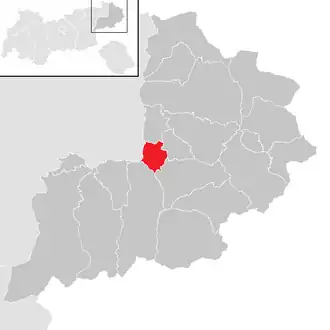 Location in the district