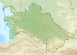 Ashgabat is located in Turkmenistan