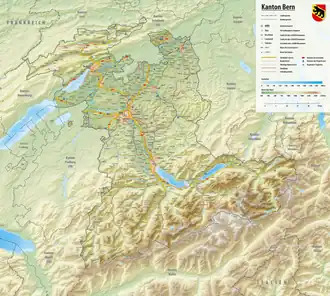 Lake Lungern is located in Canton of Bern