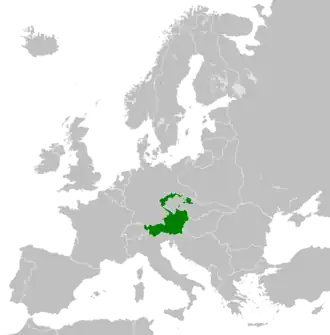 Territory claimed by German-Austria