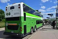 GO Transit Enviro500 in Canada in August 2019