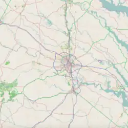 Midlothian is located in Richmond metropolitan area